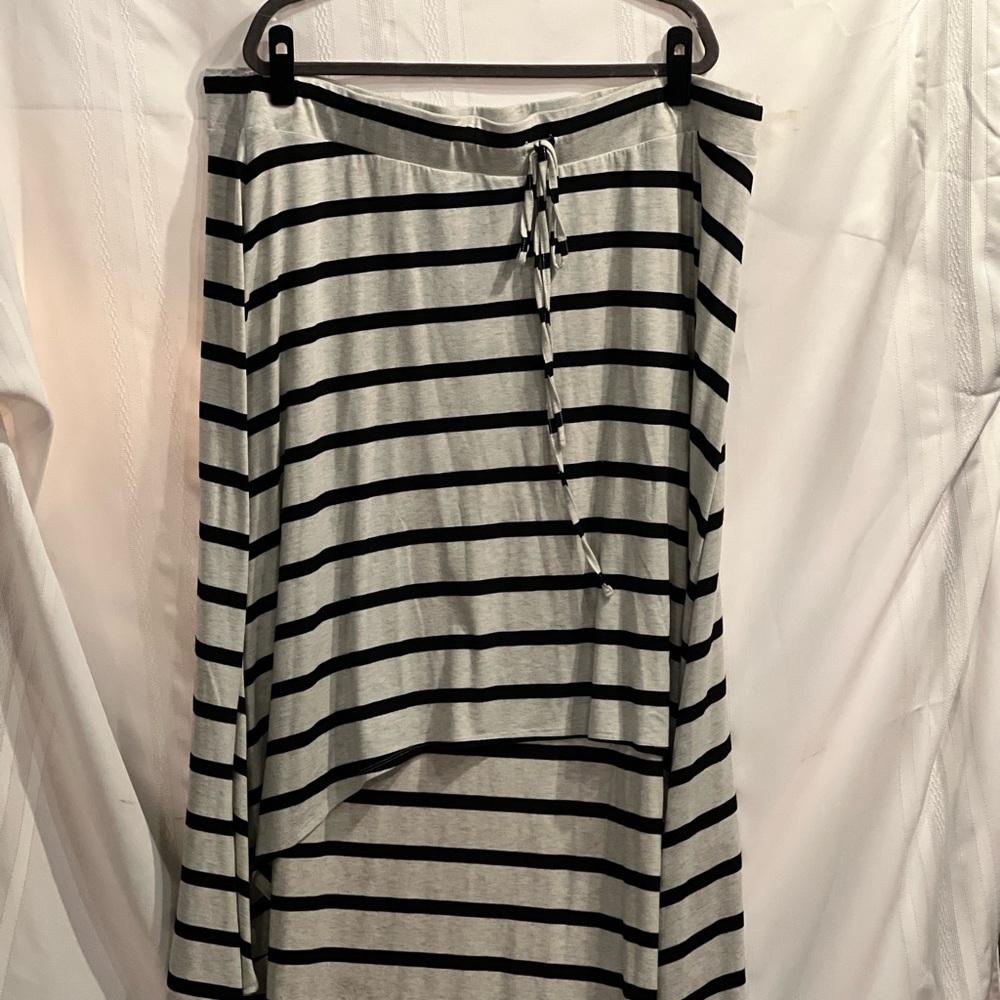 High low maxi skirt